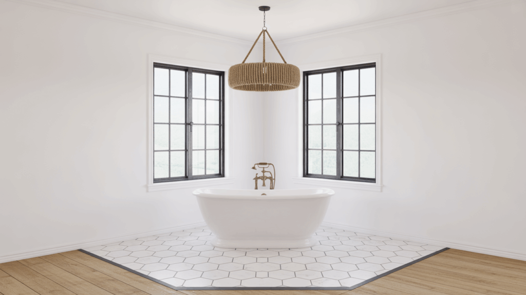 Hemp Rope Chandelier