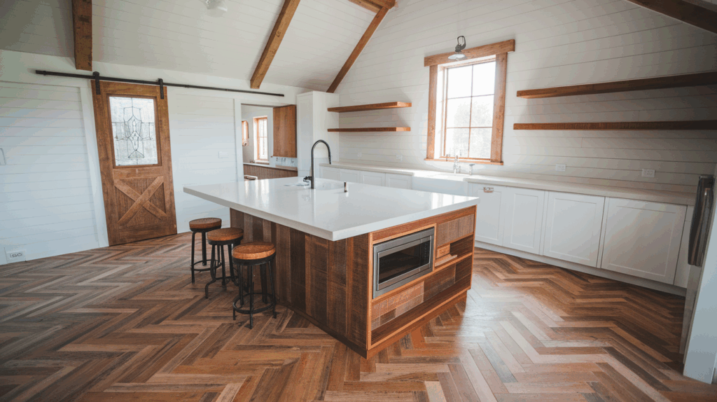 Herringbone or Chevron Floors