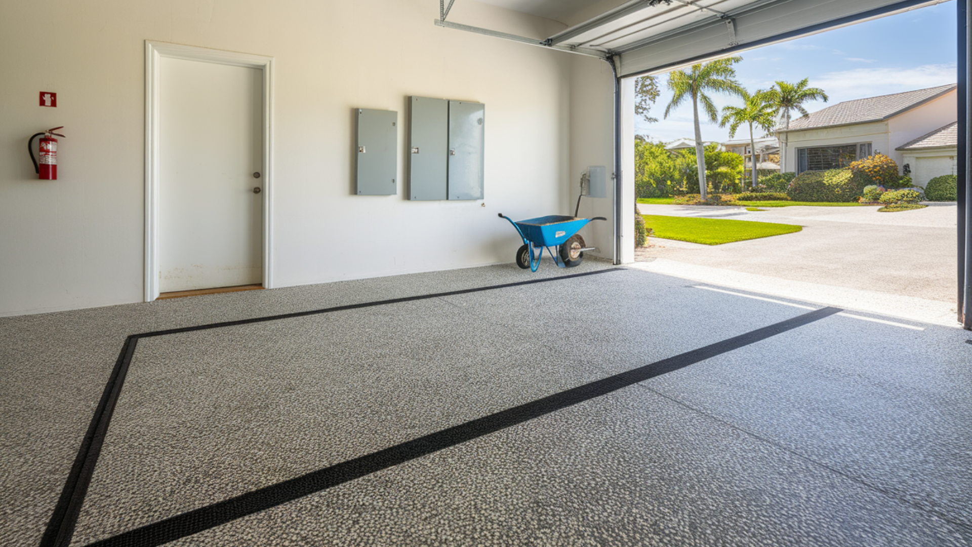 View of Why You Should Consider Epoxy for Your Garage Floor? - Opple House