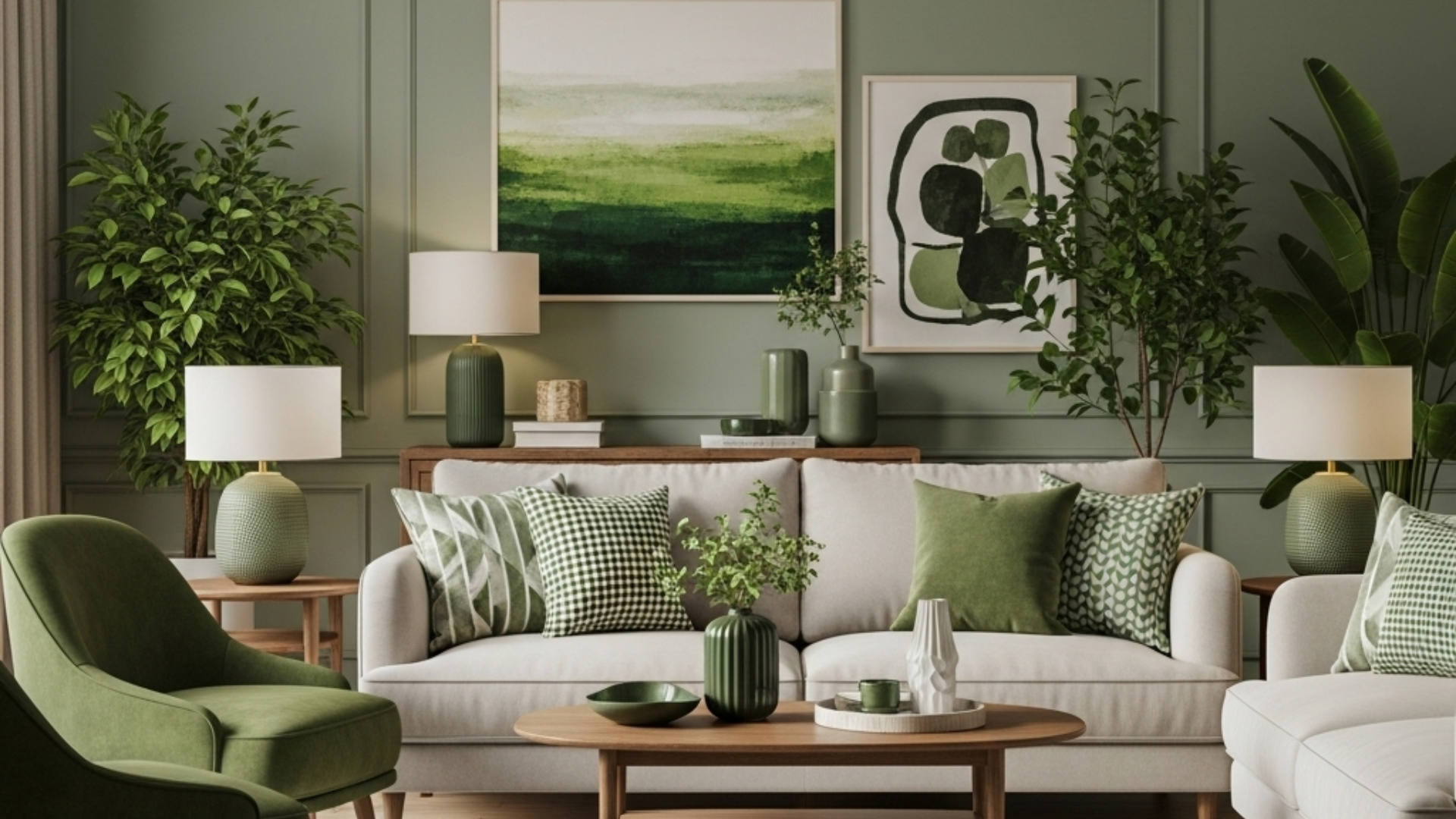 How to Incorporate Green as a Neutral in Your Home