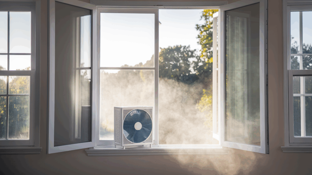 Increase Airflow with Fans and Open Windows
