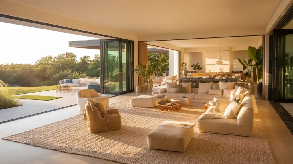 Indoor-Outdoor Living with Sliding Doors