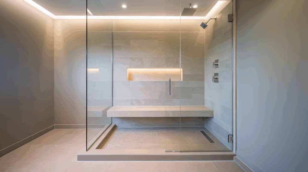 Install a Walk-In Shower with Glass Doors