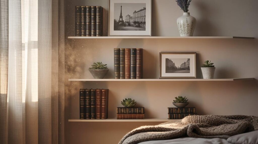 Install Floating Shelves