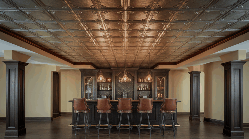 Installing Tin Ceiling Tiles