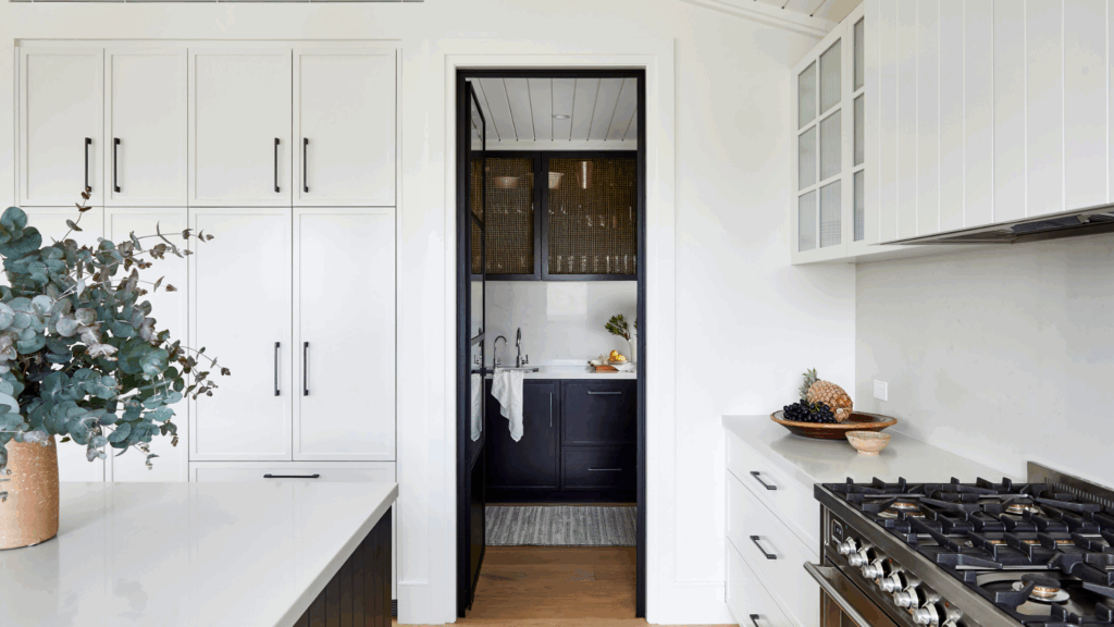 Island Kitchen with Butler's Pantry