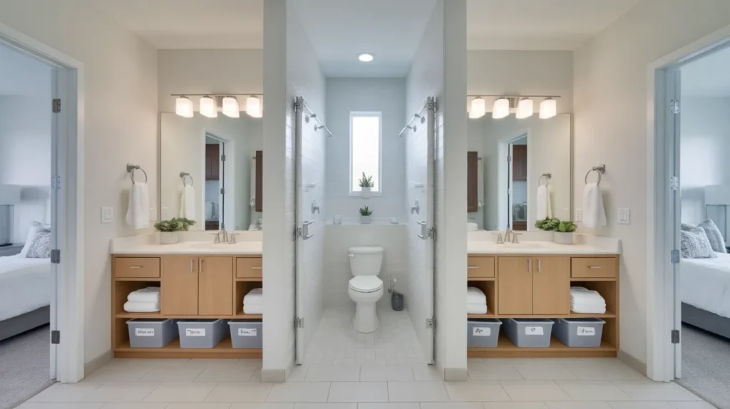 Jack and Jill Master Bath