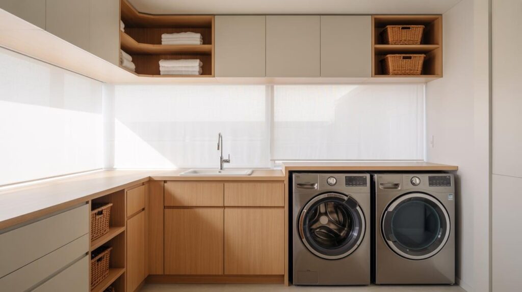  L-Shaped Laundry Room