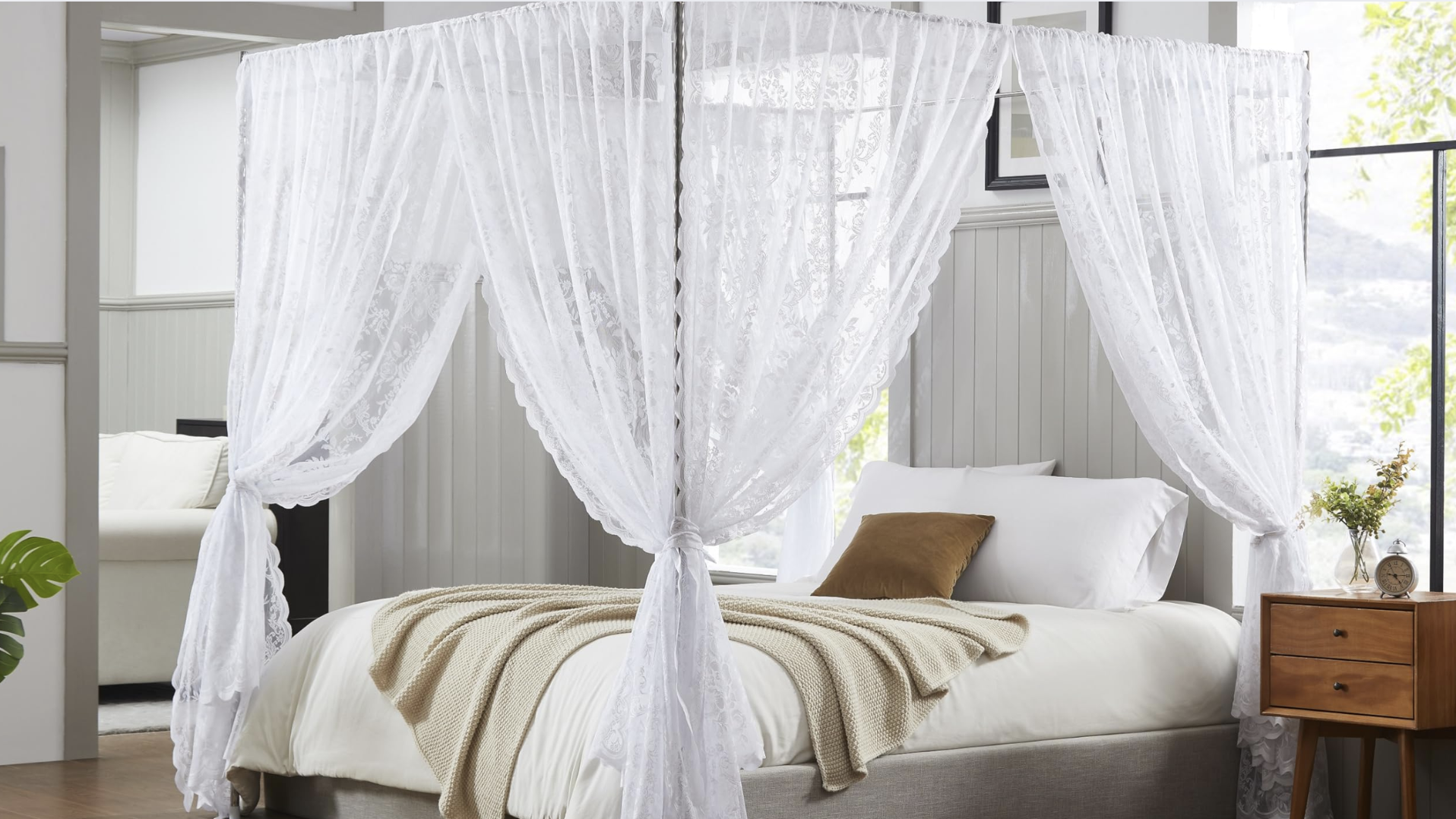 Lace Curtain Tiebacks