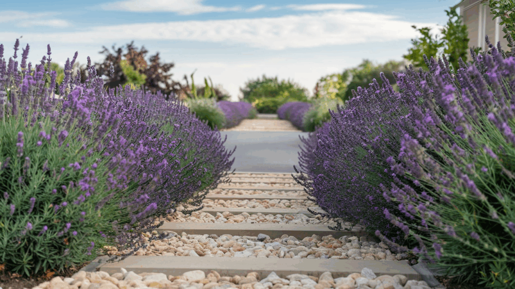 Lavender Borders