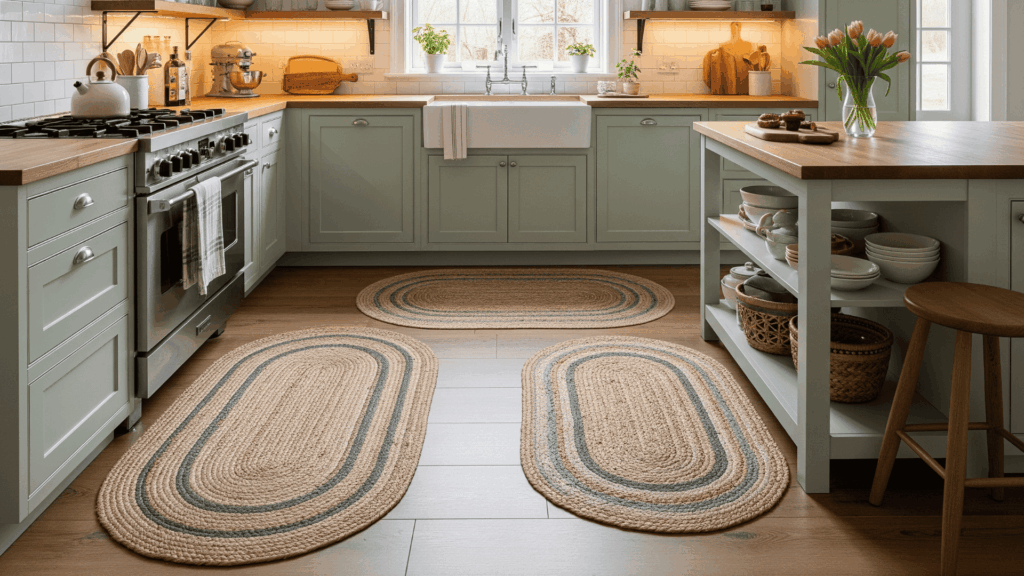 Layer with Jute or Braided Rugs