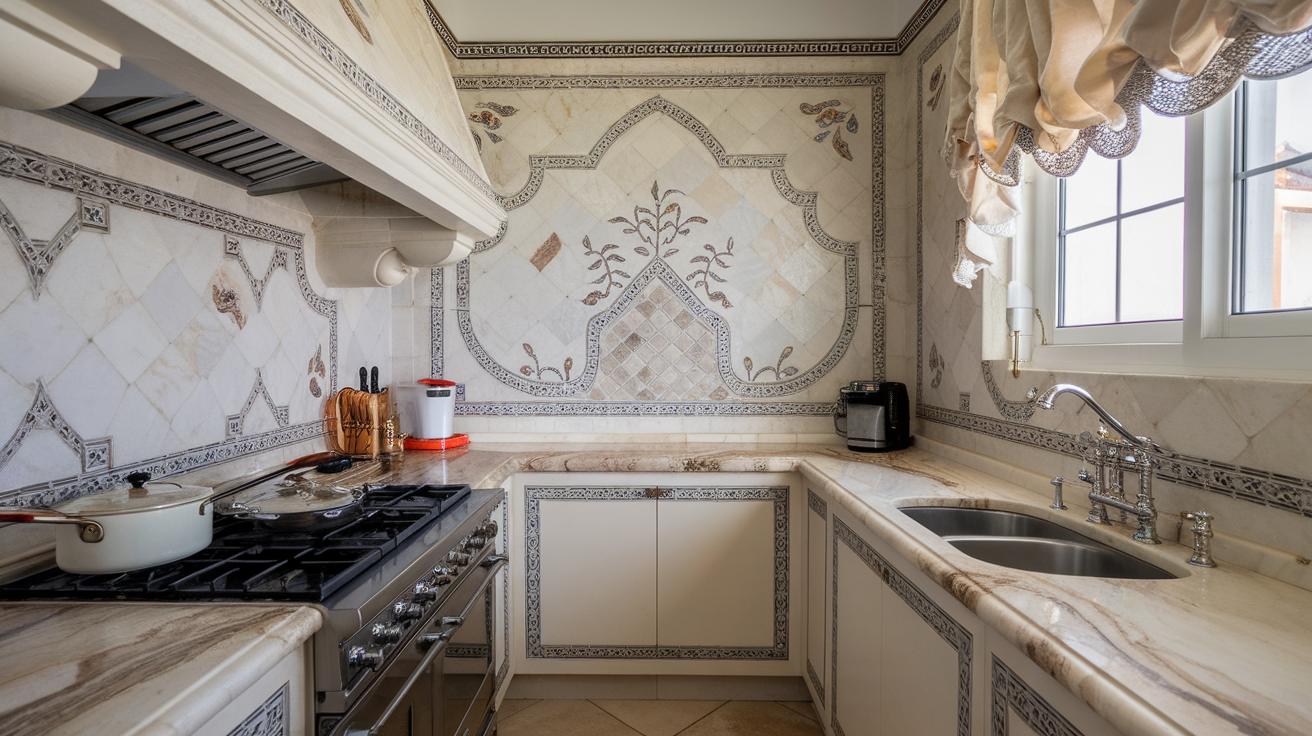 Marble Mosaic Tiles