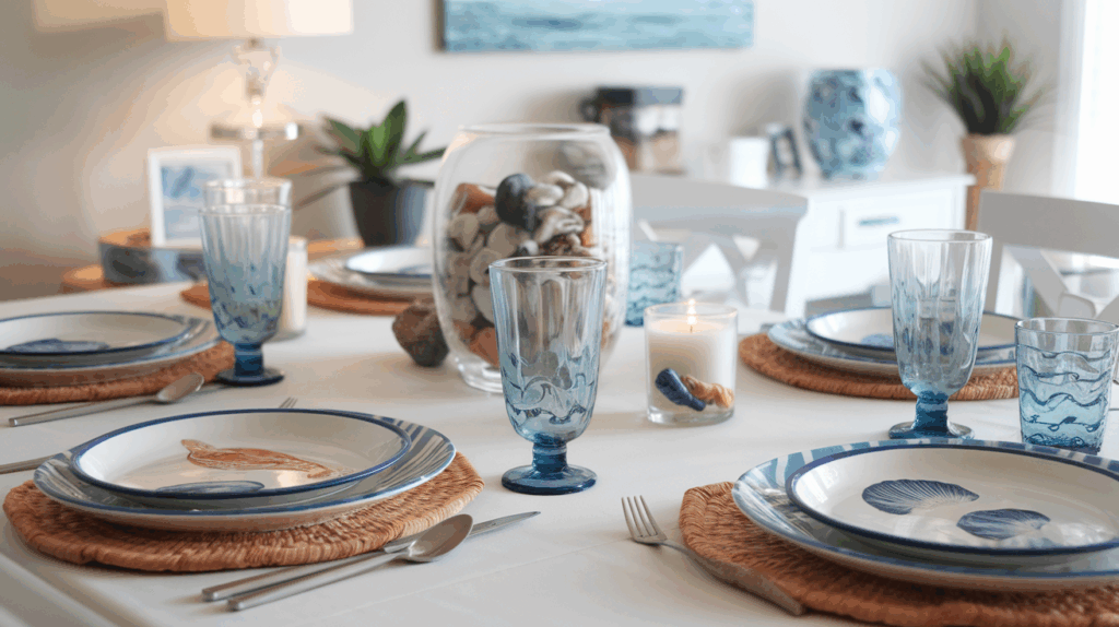Marine-Inspired Dinnerware