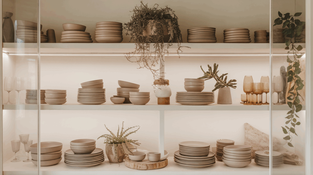 Minimal Tableware Display