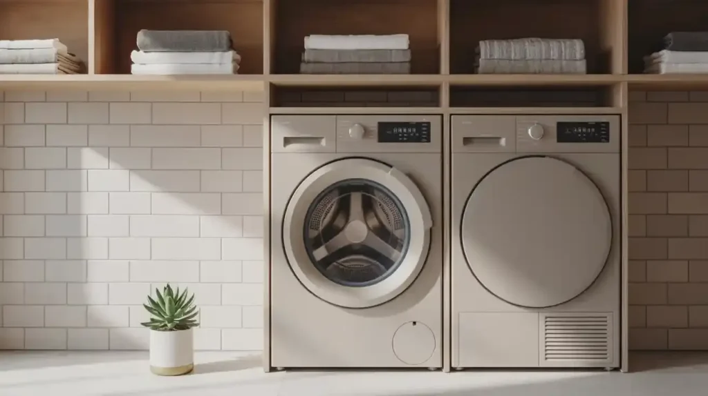 Minimalist Laundry Room