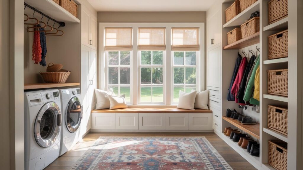 Mudroom & Laundry Combo