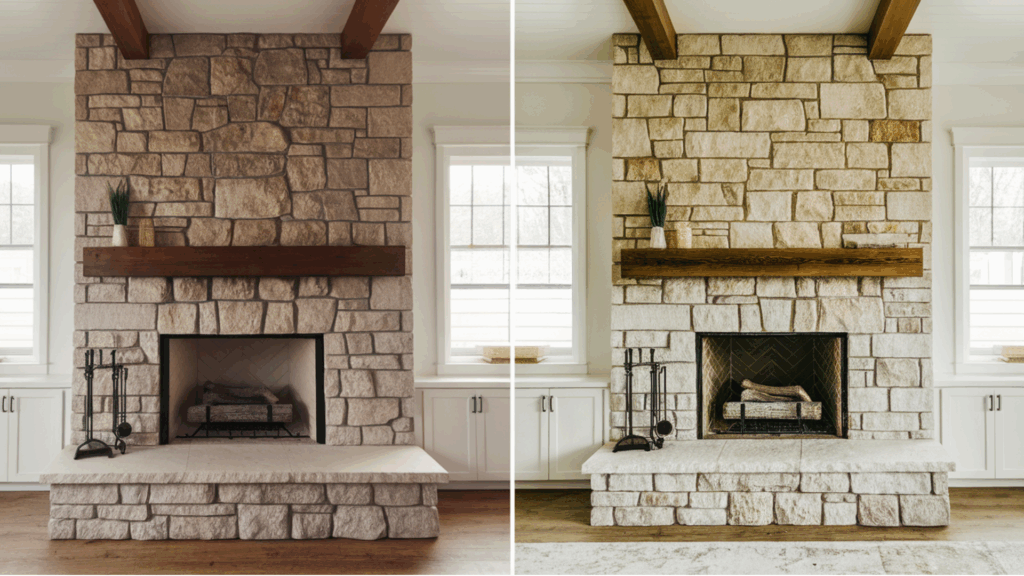 Natural Stone Veneer Overlay