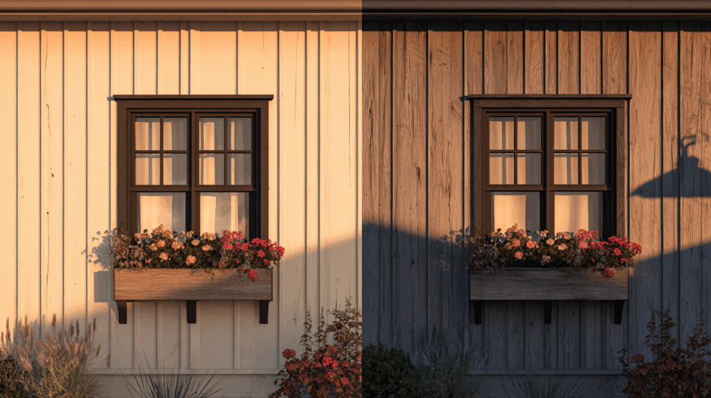 No Texture Ranch: Wood Added Life