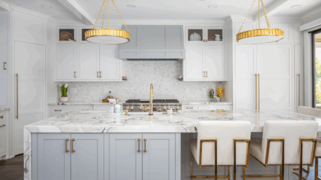 One-Wall Kitchen with Hidden Pantry
