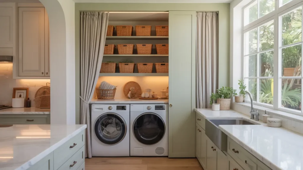  Open Concept Laundry Room