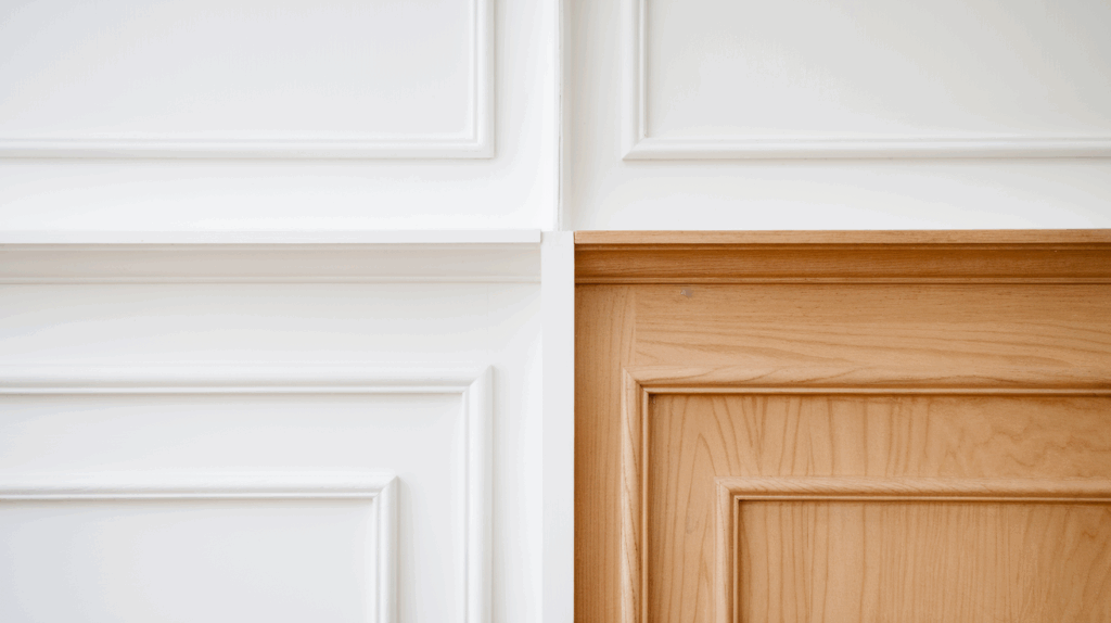 Painted vs Natural Wood Trim