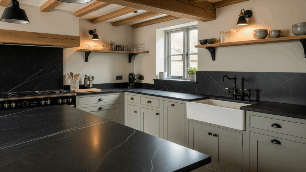 Pair with Soapstone Counters
