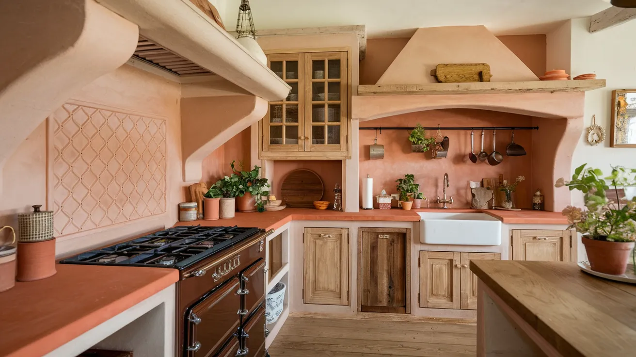 Pairing Terracotta with Natural Wood