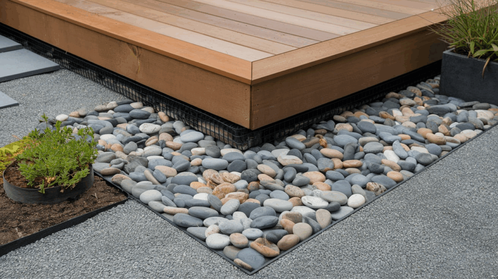 Pebble-Filled Frame