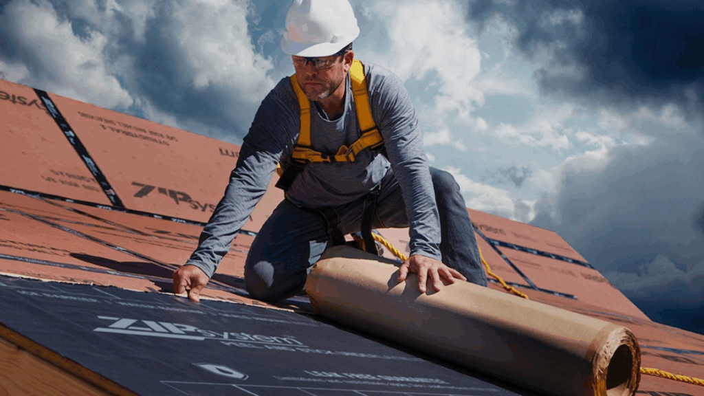 Peel-and-Stick Underlayment