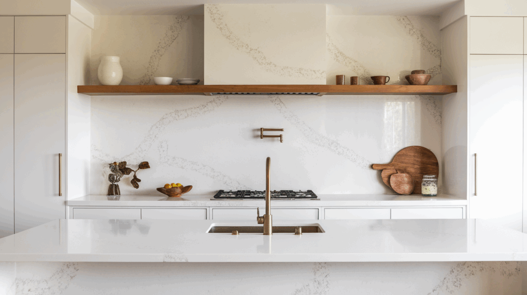 Porcelain Slab Backsplash