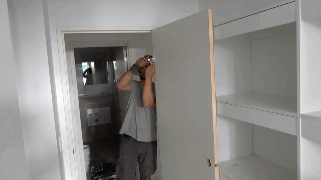 Prepare the Door and Work Area