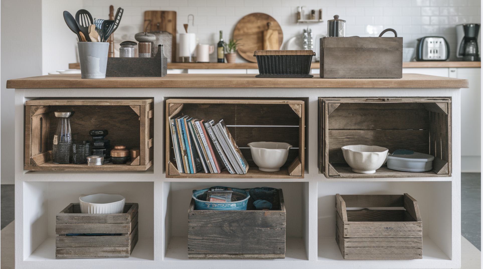 Repurpose Old Boxes or Crates