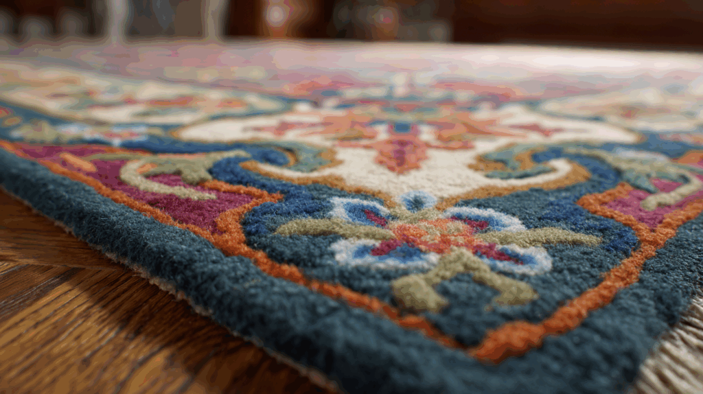 Rug Dimensions vs Queen Bed