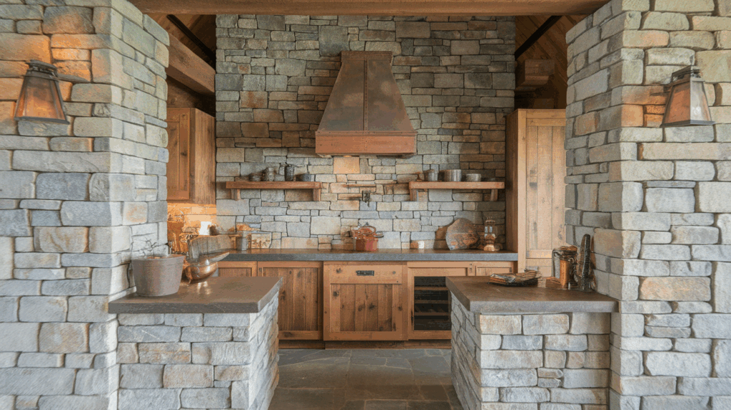 Rustic Stone Accents