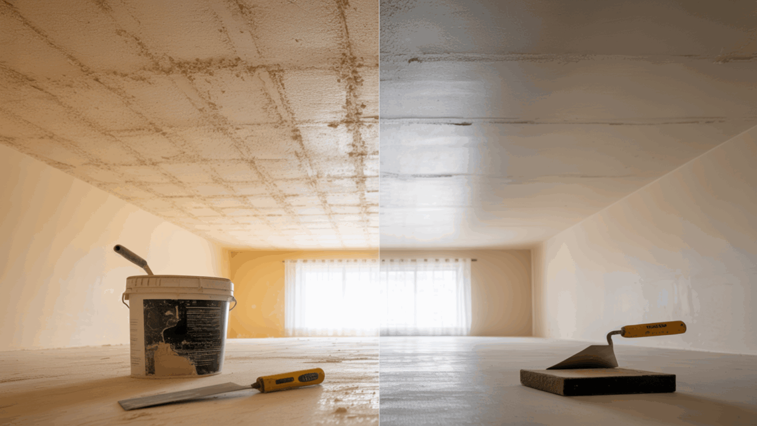 Innovative Ways to Refresh Your Popcorn Ceiling - Opple House