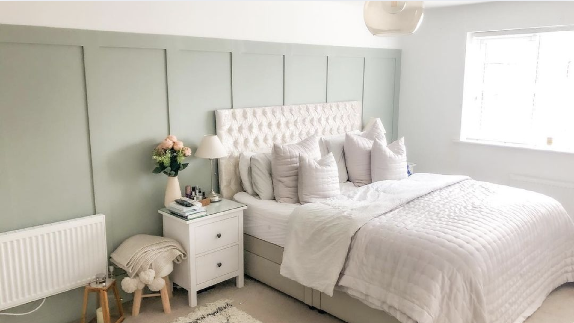 Soft Yellow or Sage Green Walls