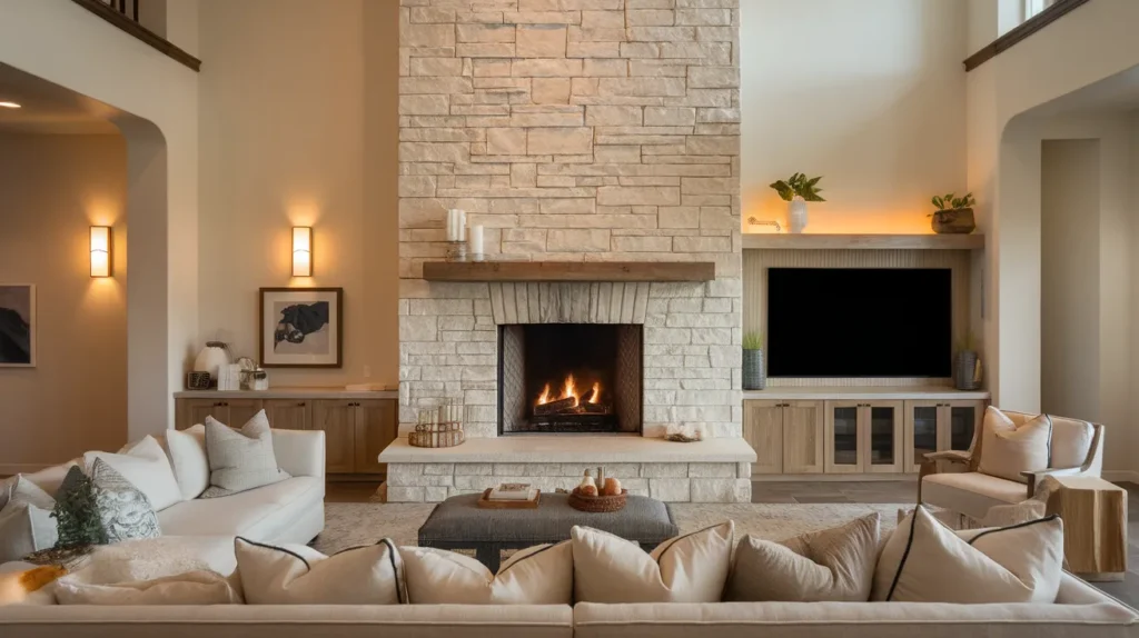 Statement Fireplace