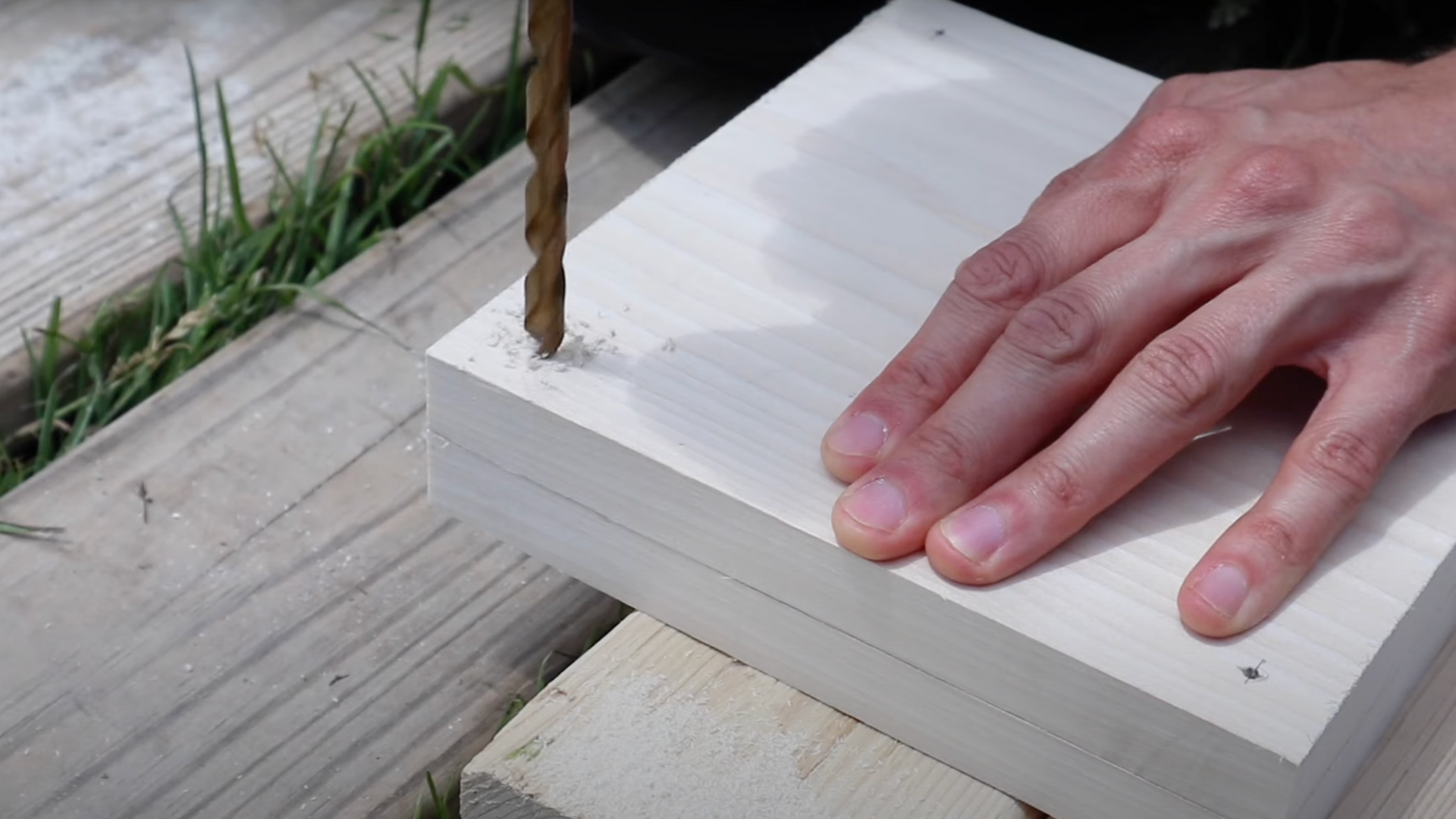 Step 2: Drill Holes in the Corners