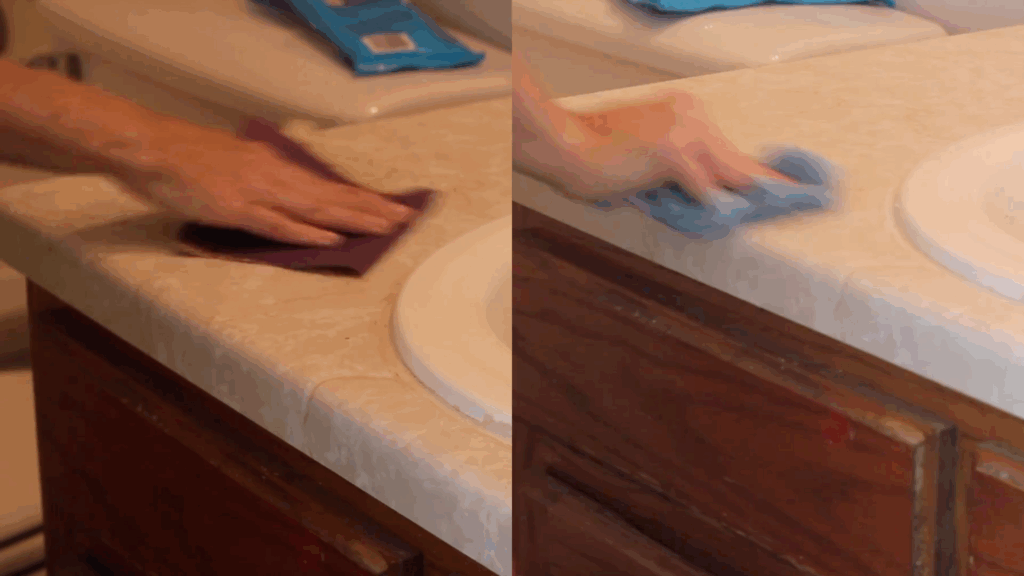 Lightly Sand the Surface