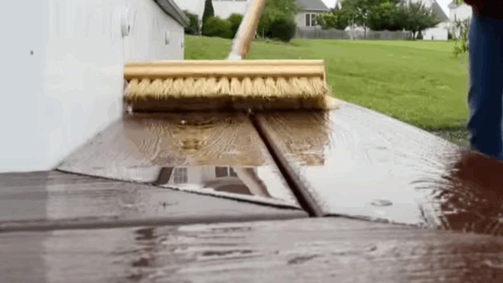 Rinse Thoroughly with a Hose