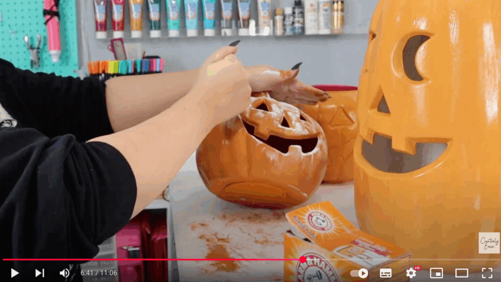 Add Baking Soda for a Textured Look
