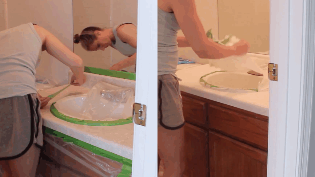 Remove Tape While Paint Is Dam
