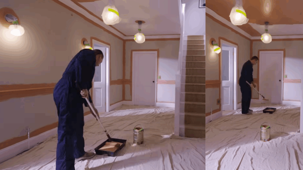 Paint From Top to Bottom