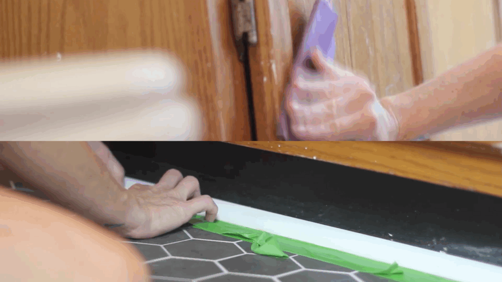 Prepare the Cabinet Base for Painting