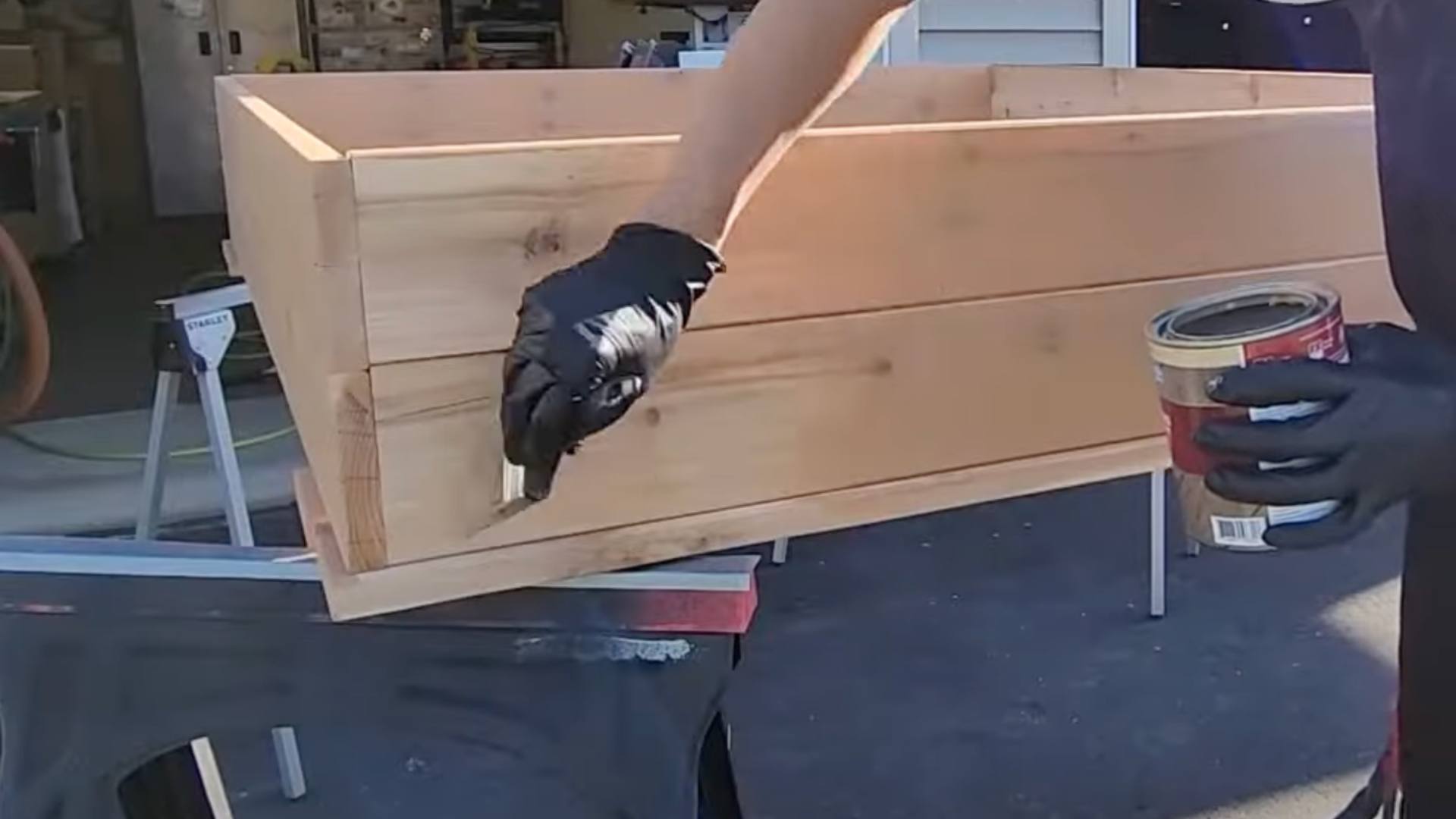 Step 8: Stain and Seal the Wood
