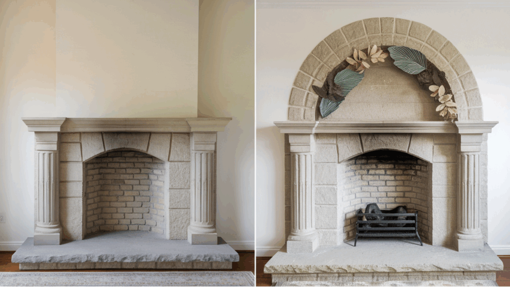 Stone Archway for a Classical Touch