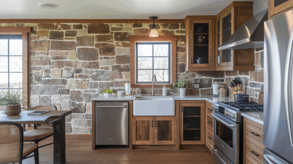 Stone Backsplash