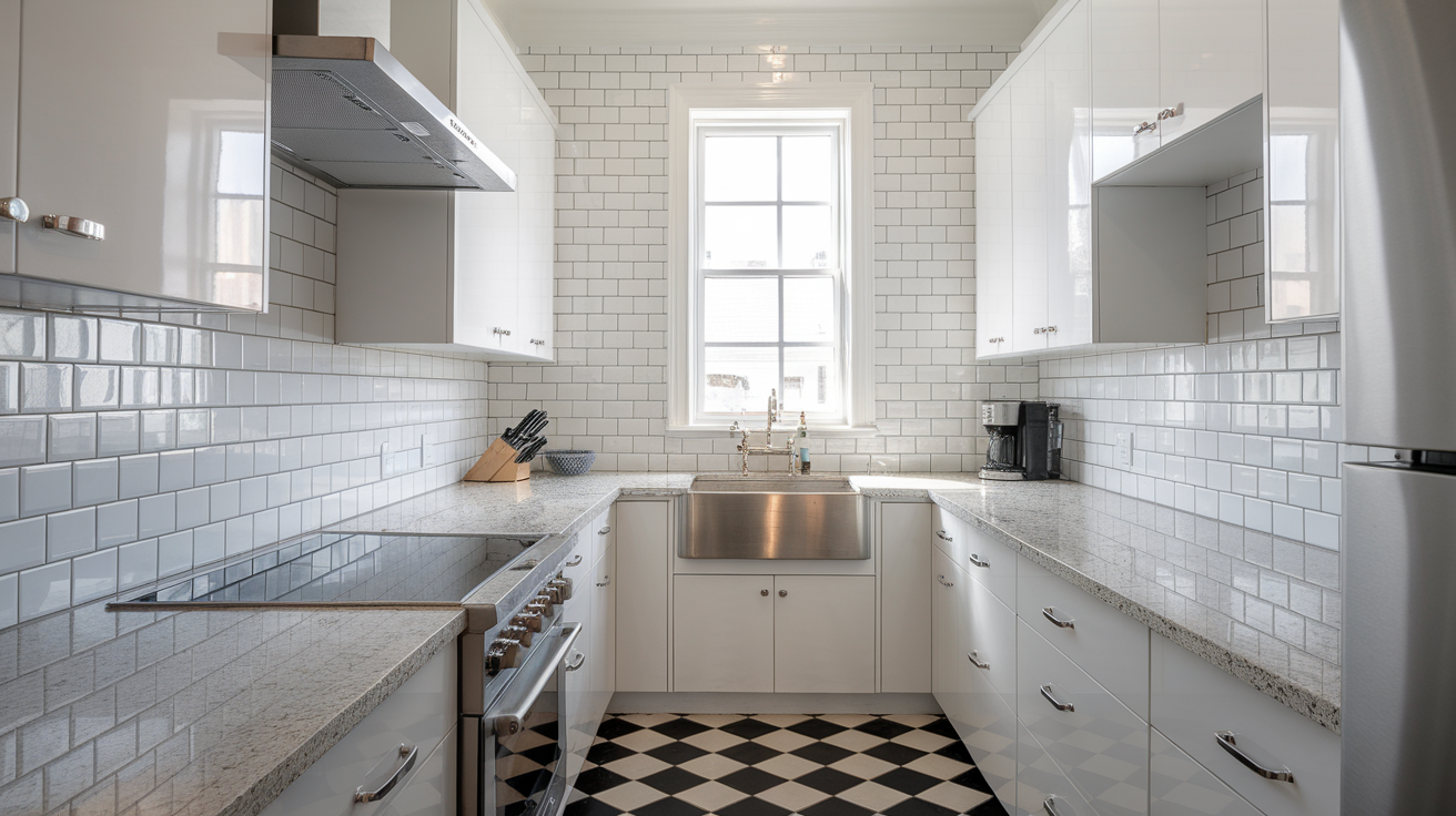 Subway Tiles with a Glossy Finish