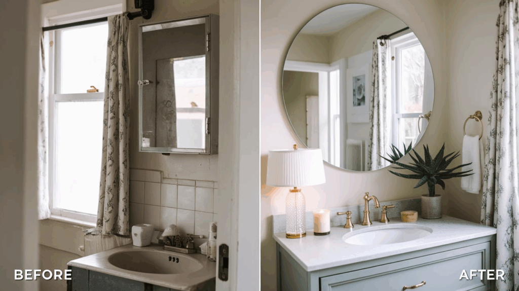 Swap the Mirror for Something Clean and Bright