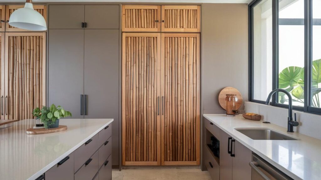 Taupe and Bamboo